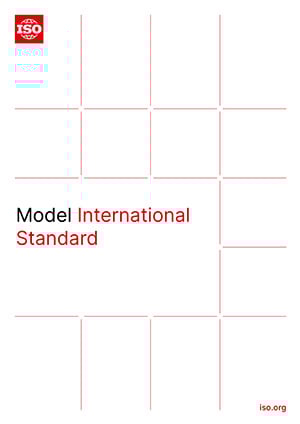 Cover page: Model International Standard  